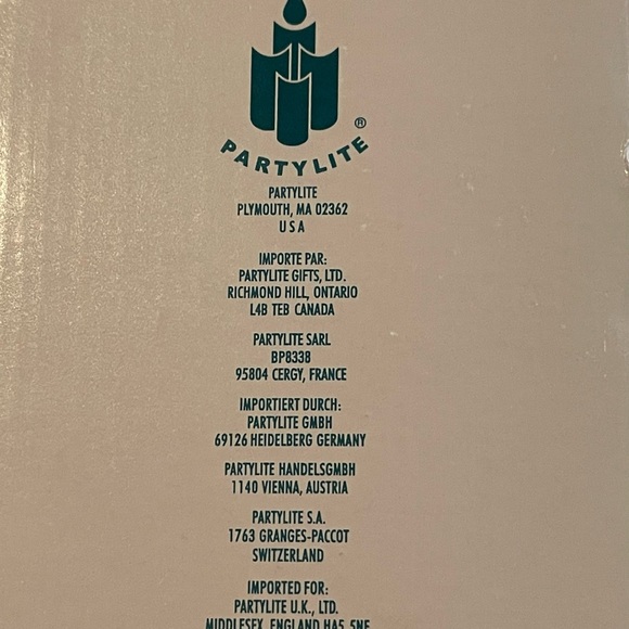 Partylite “Spring Blossom” Vintage Candlestick Pair - New In Boxes - Picture 7 of 9